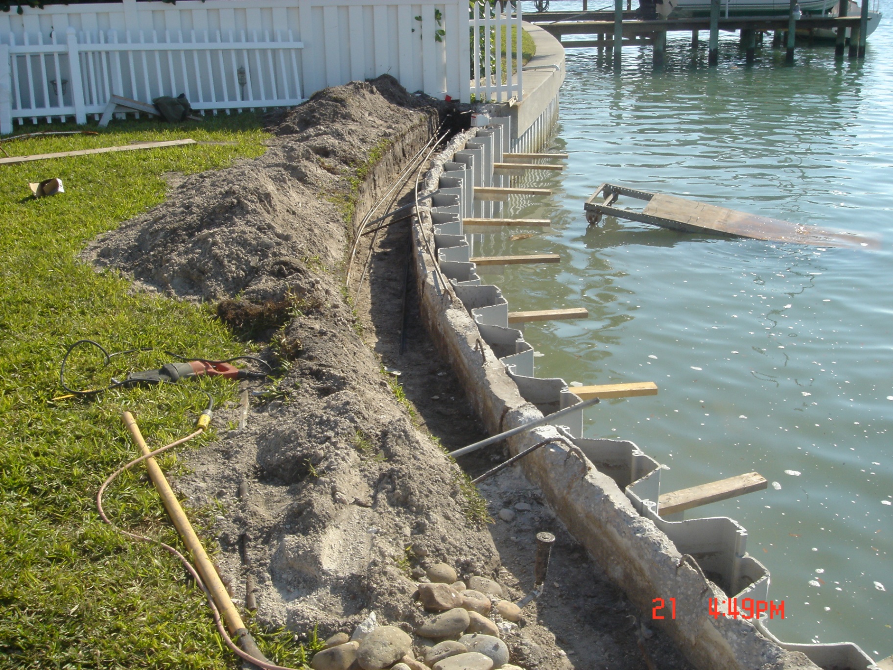 Seawall project 3